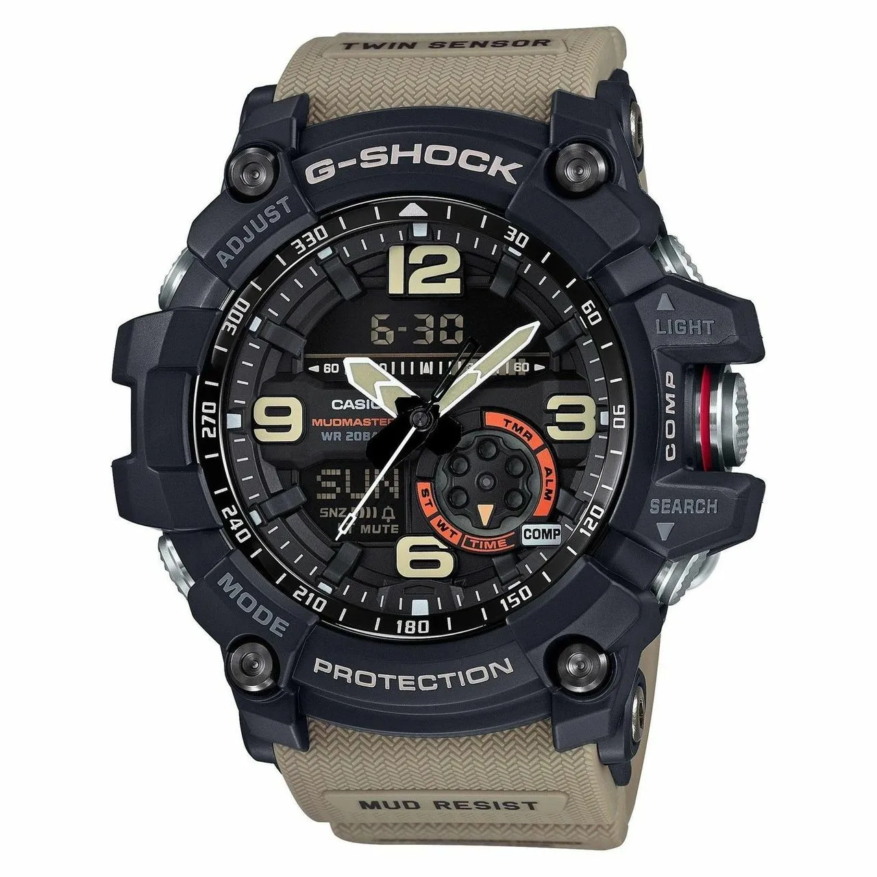 Mudmaster Twin Sensor G-Shock Men's Watch with Mud Resist Technology GG1000-1A5 