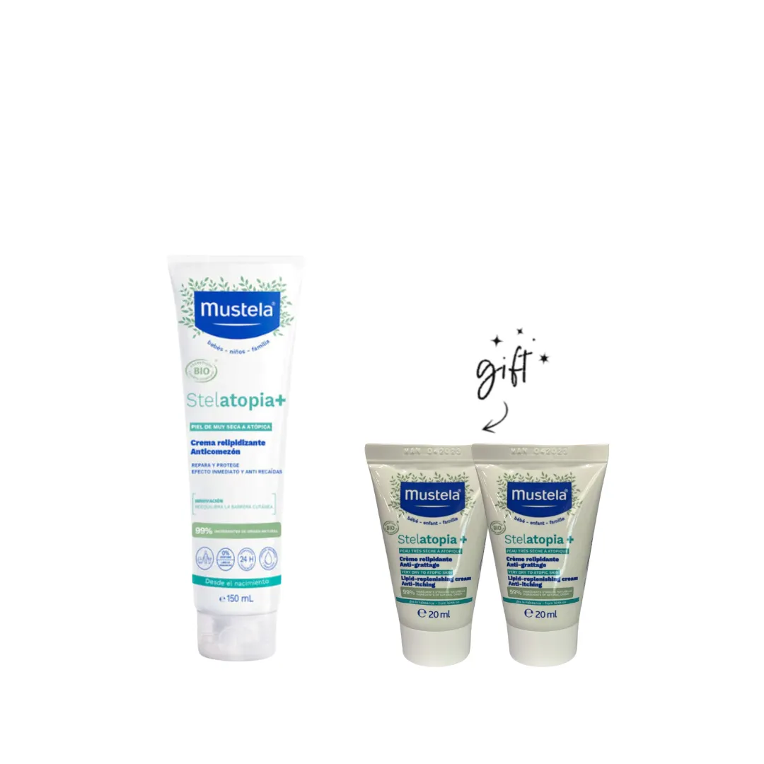Mustela Stelatopia  Cream   Free Mini Bundle 