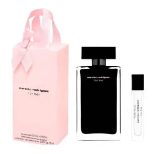 Narciso Rodriguez Edt For Women 100Ml   Pure Musc Edp 10ML Travel Set signature-unisex-scent-bottle