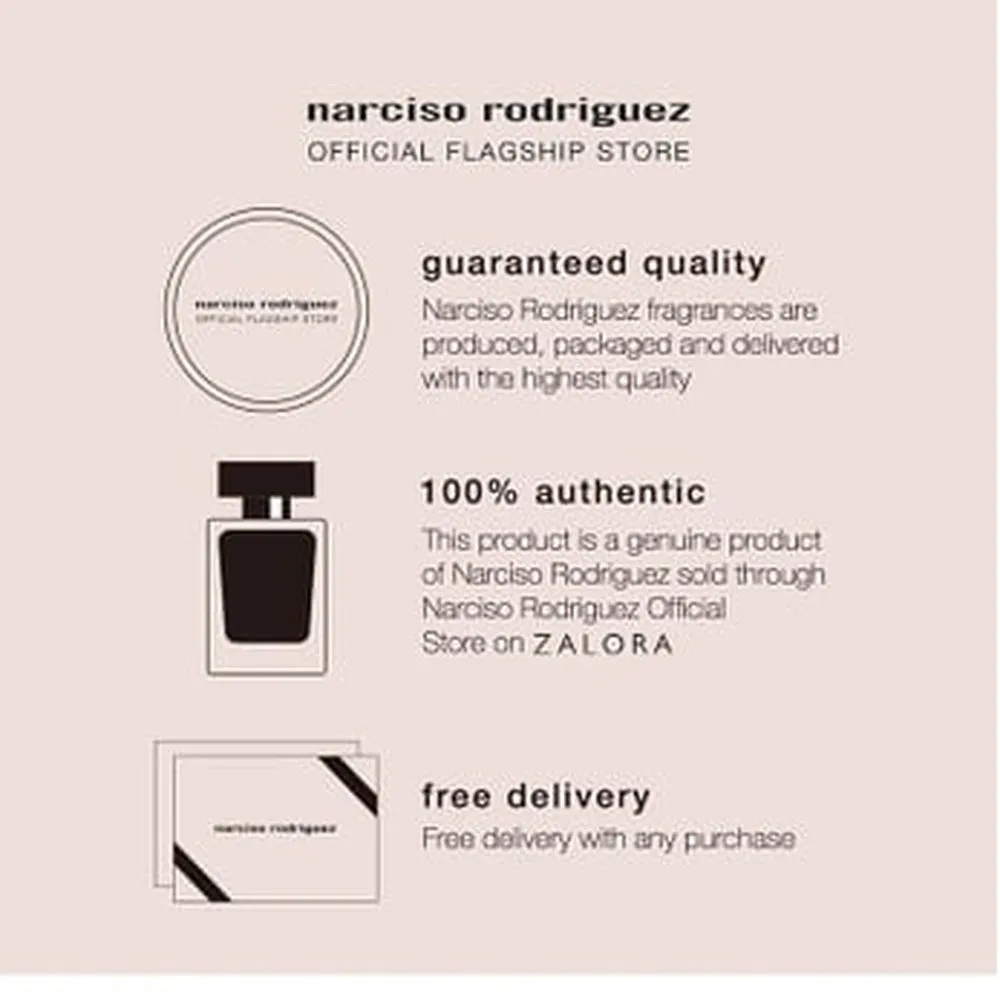 Narciso Rodriguez Edt For Women 100Ml   Pure Musc Edp 10ML Travel Set