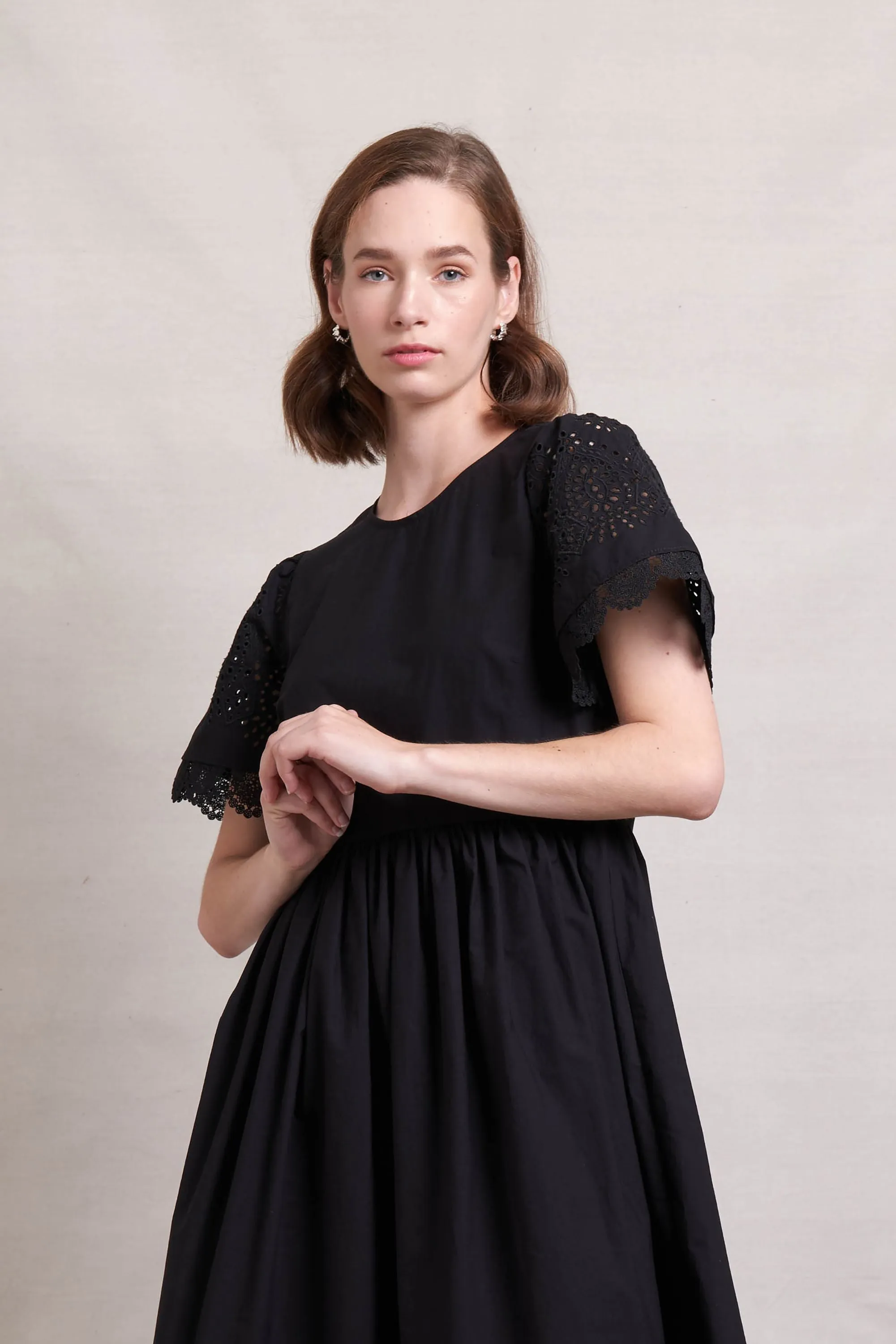 Neris - SN2654 Lace Work Dress