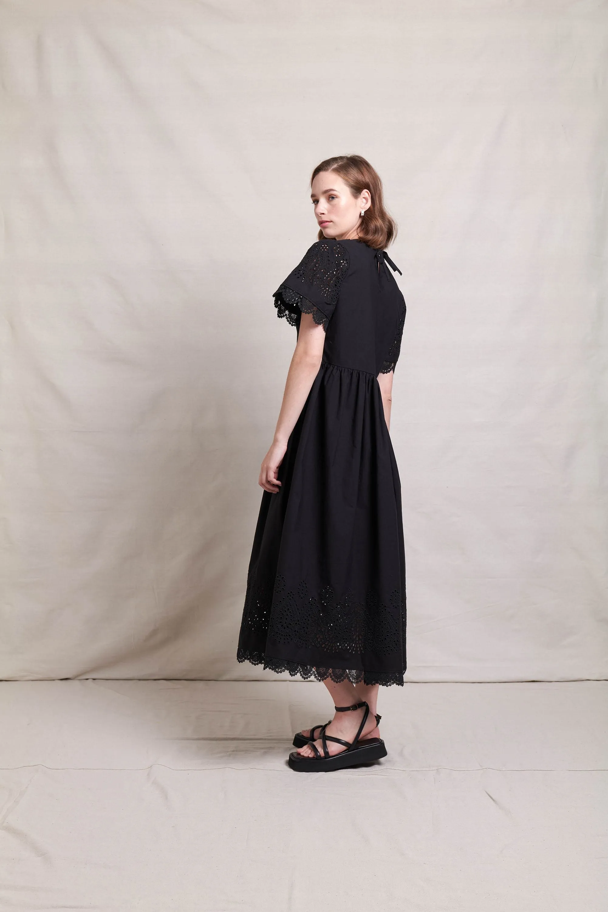 Neris - SN2654 Lace Work Dress