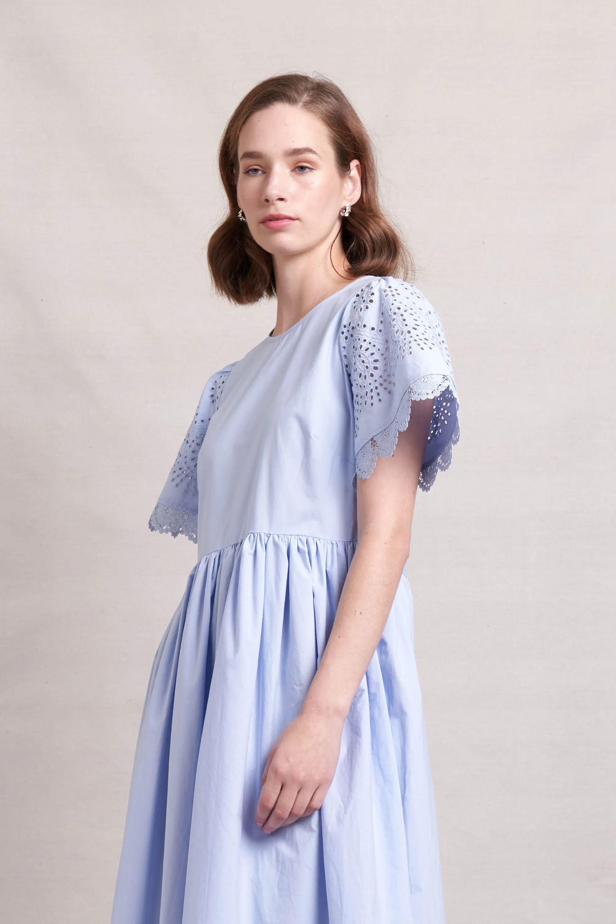 Neris - SN2654-S Lace Work Dress