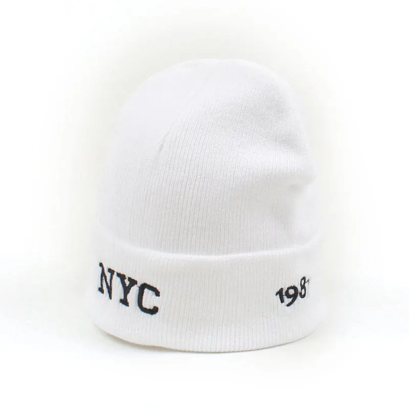 New York City Cotton Beanie