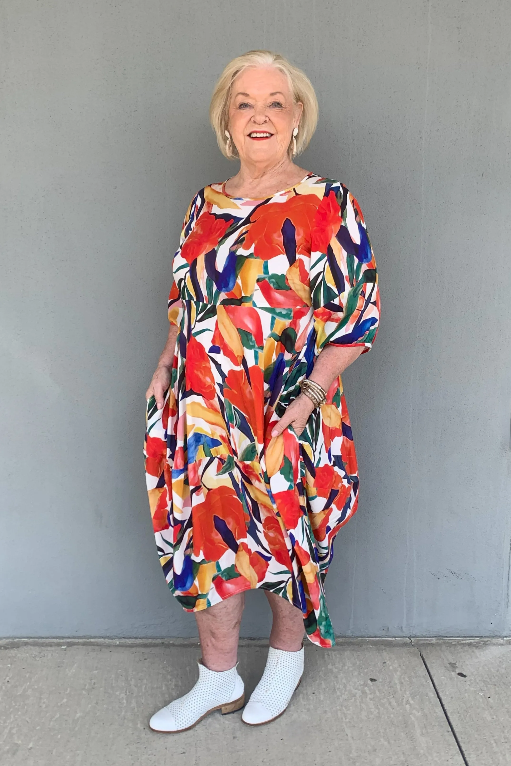 Niovara - 1113-051 Bird of Paradise Dress