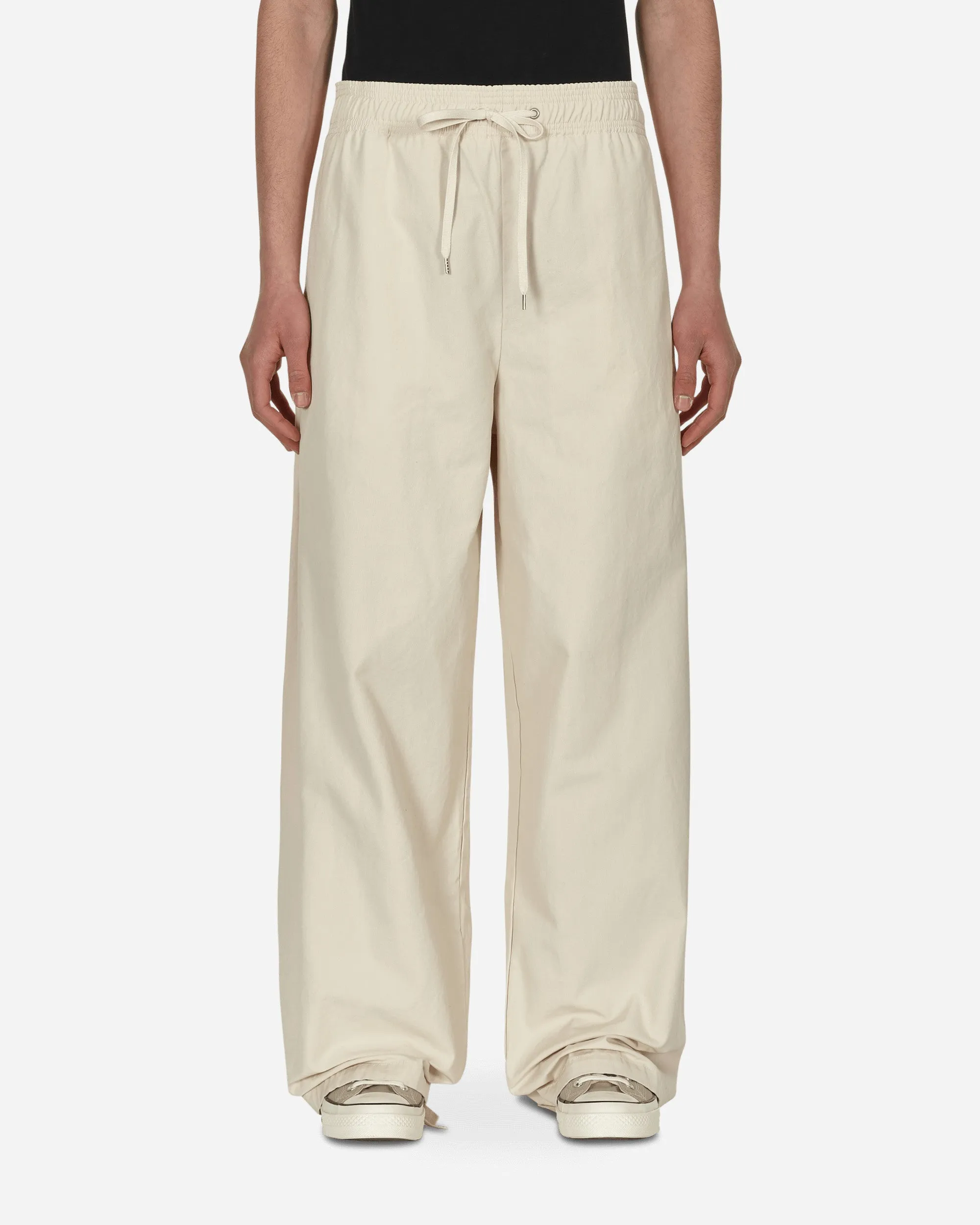 No Side Seam Easy Wide Pants White Men's sweatshirt