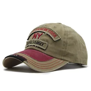 NY Royal Family Baseball Cap boater hat with bow in beach sunlight
