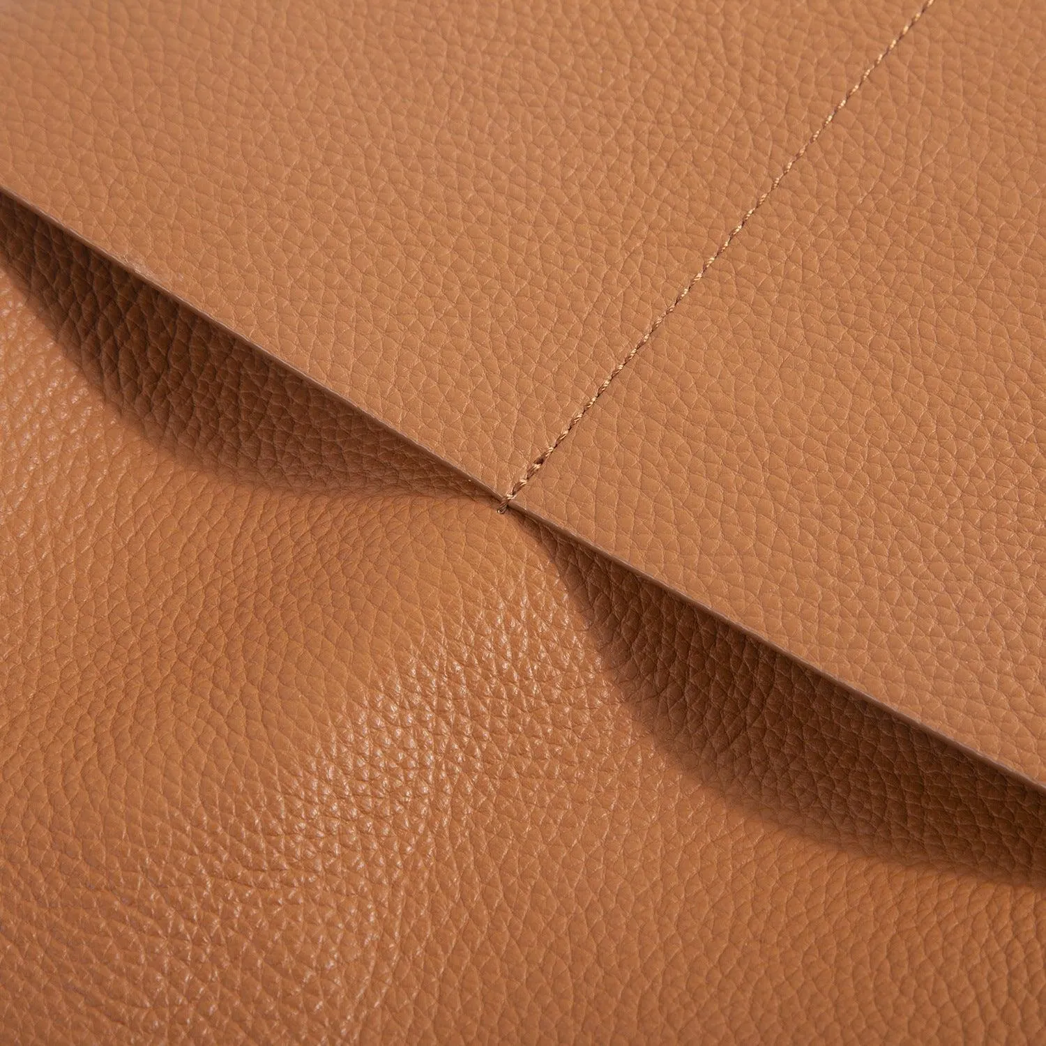 Oak Cowhide Leather Tote Bag ?? Women Handcrafted Soft Leather Bucket Bag ?? Minimalist Tote, Two Front Pockets Bag??Cloud Oslo Laptop Bag