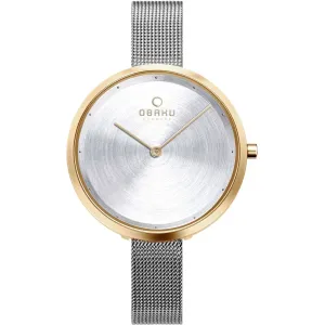 Obaku Women's Watch - Classic Silver Dial Stainless Steel Bracelet | V227LXGIMC Luxury Quartz Watch Quartz Watch Sale