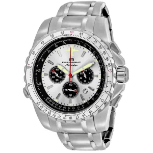 Oceanaut Men's Watch - Aviador Pilot Silver Dial Stainless Steel Bracelet | OC0110 