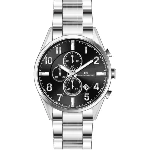 Oceanaut Men's Watch - Escapade Quartz Black Dial Stainless Steel Bracelet | OC5851 Luxury Quartz Watch Quartz Watch Sale