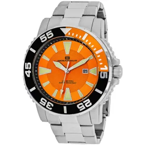 Oceanaut Men's Watch - Marletta Quartz Orange Dial Stainless Steel Bracelet | OC2910 Luxury Quartz Watch Quartz Watch Sale