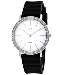 Oceanaut Women's Watch - Ripple Quartz White Dial Black Rubber Strap | OC0260 Luxury Quartz Watch Quartz Watch Sale