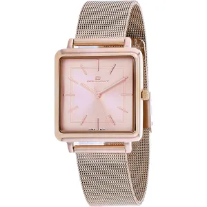 Oceanaut Women's Watch - Traditional Rose Gold Dial Plated Steel Bracelet | OC0287 Luxury Quartz Watch Quartz Watch Sale