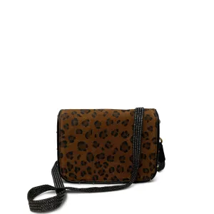 Ochre Leopard Mini Mia Crossbody crossbody bags low price