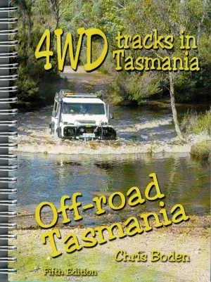 Off-road Tasmania 4WD Tracks in Tasmania Map camp map guide sale waterproof hiking map topographic camping map