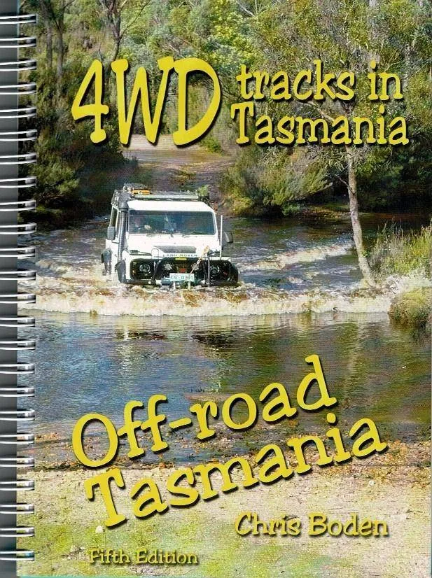 Off-road Tasmania 4WD Tracks in Tasmania Map camp map guide sale waterproof hiking map topographic camping map