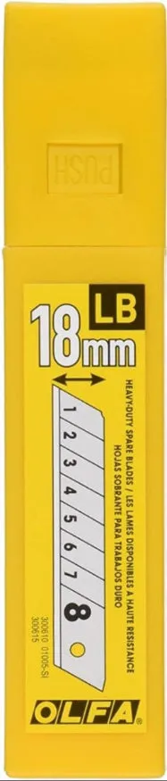 OLFA 18mm Replacement Blades 10pk