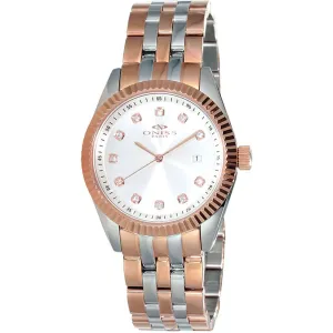 Oniss Women's Watch - Royale Silver Dial Plated Steel Bracelet | ON6669-L2TSV Luxury Quartz Watch Quartz Watch Sale