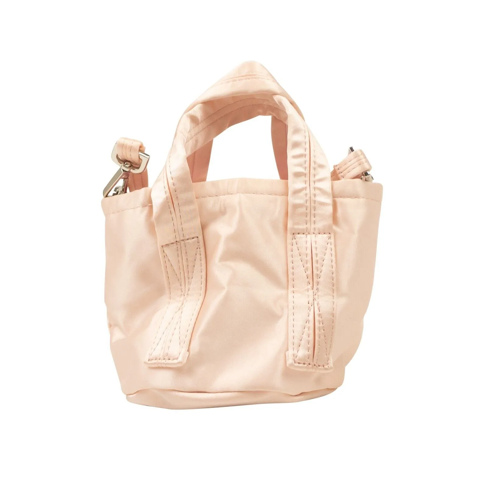 OPENING CEREMONY Pink Polyester Salt Satin Mini Bucket Bag