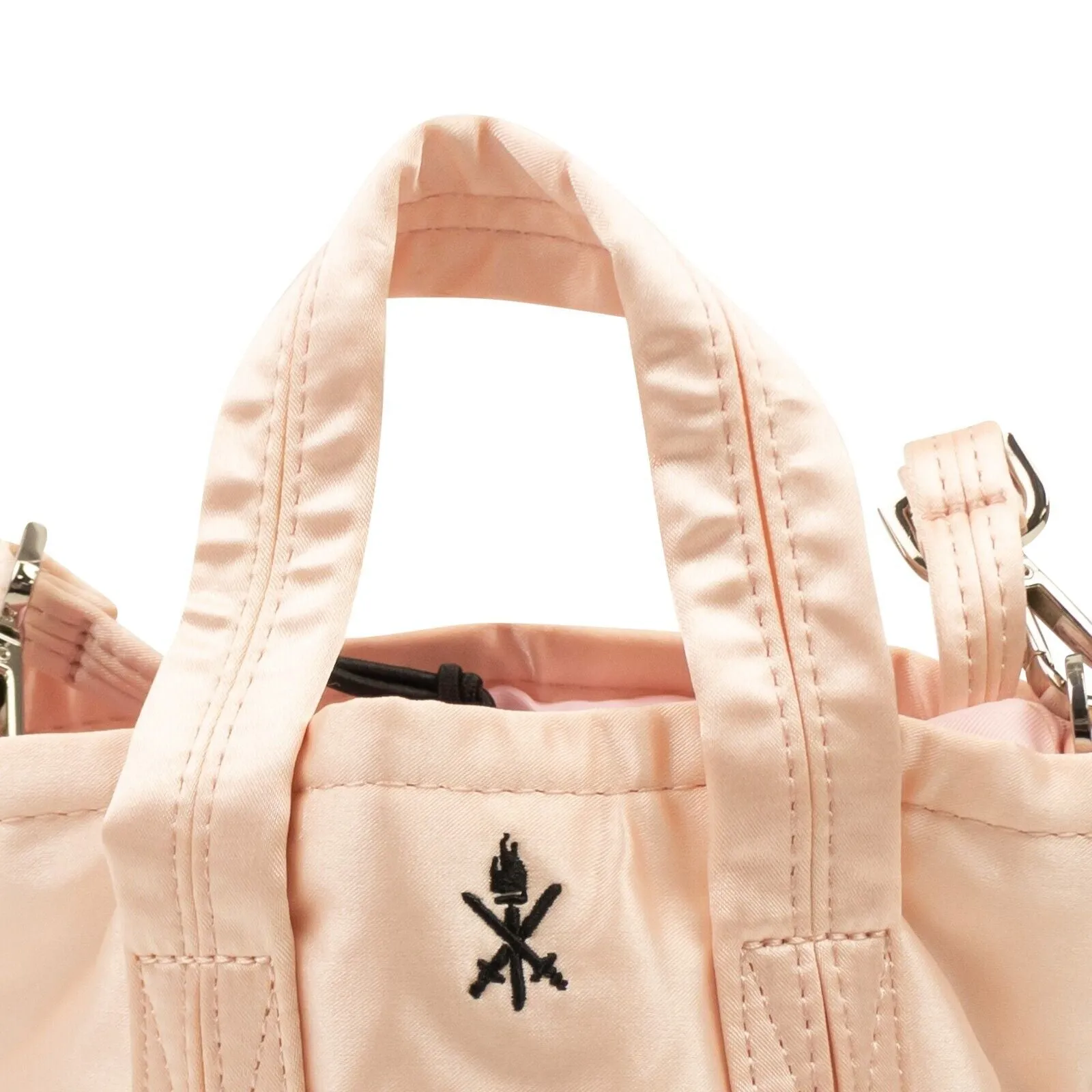 OPENING CEREMONY Pink Polyester Salt Satin Mini Bucket Bag