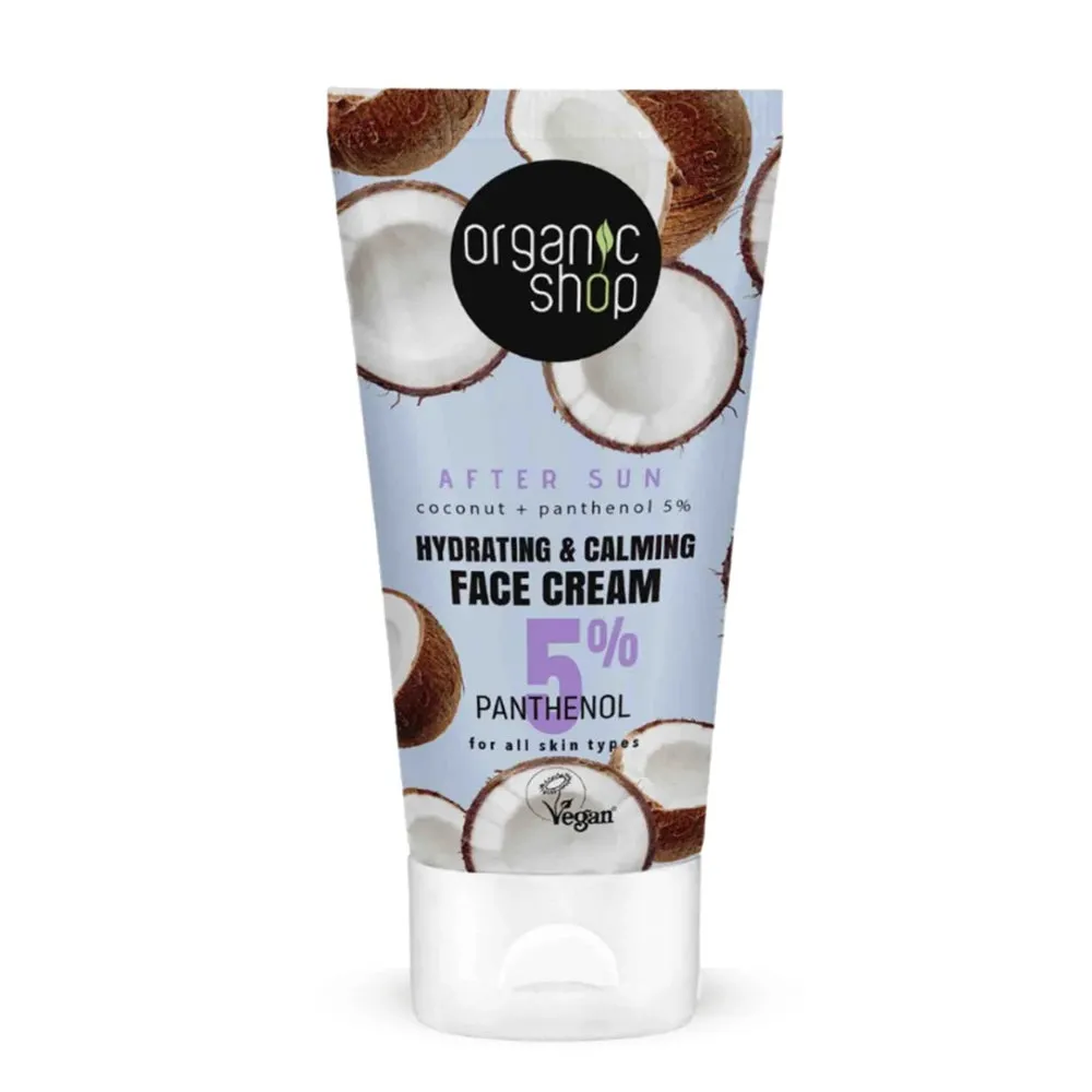 Organic Shop After Sun Calming Face Cream 