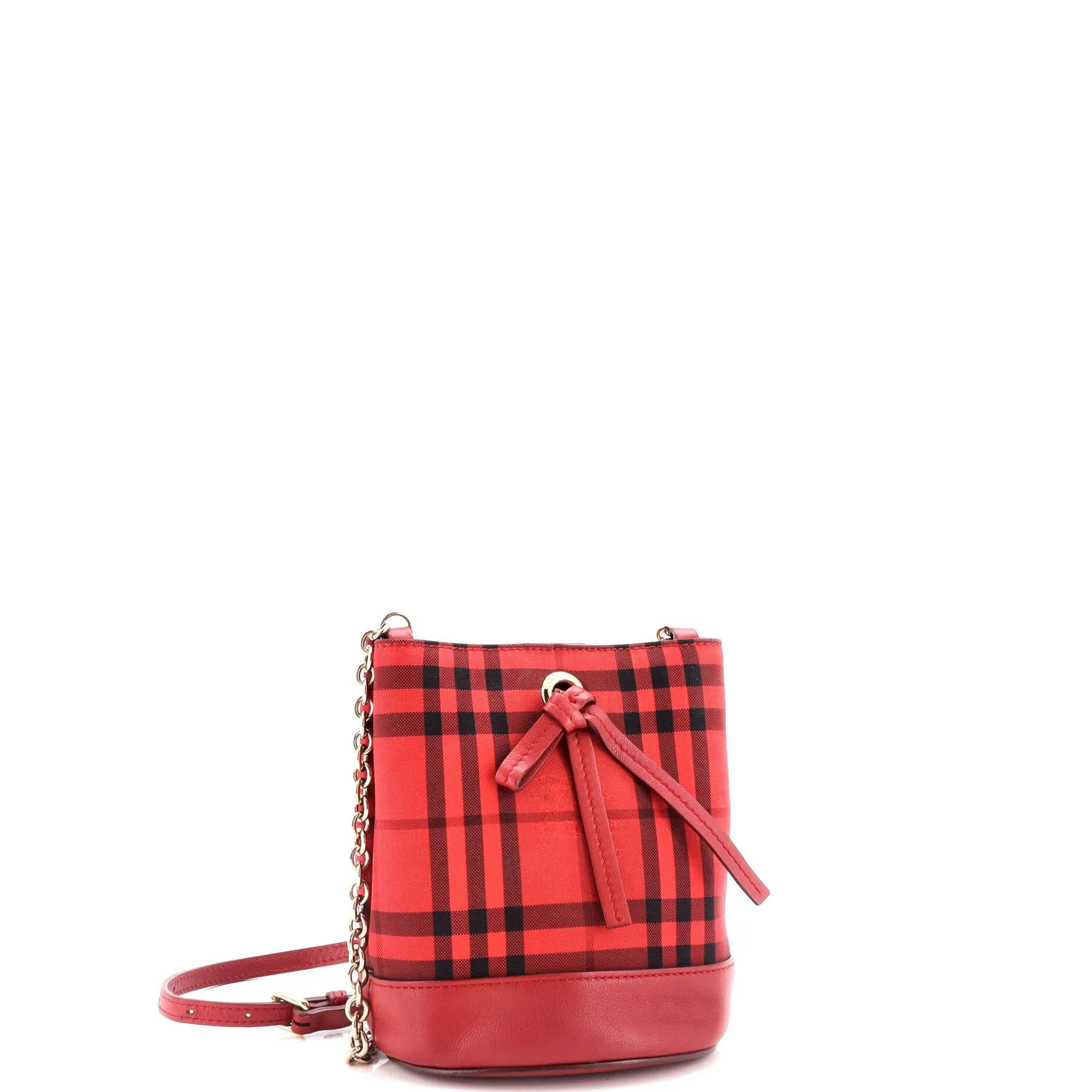 Overdyed Bucket Bag Horseferry Check Canvas Baby