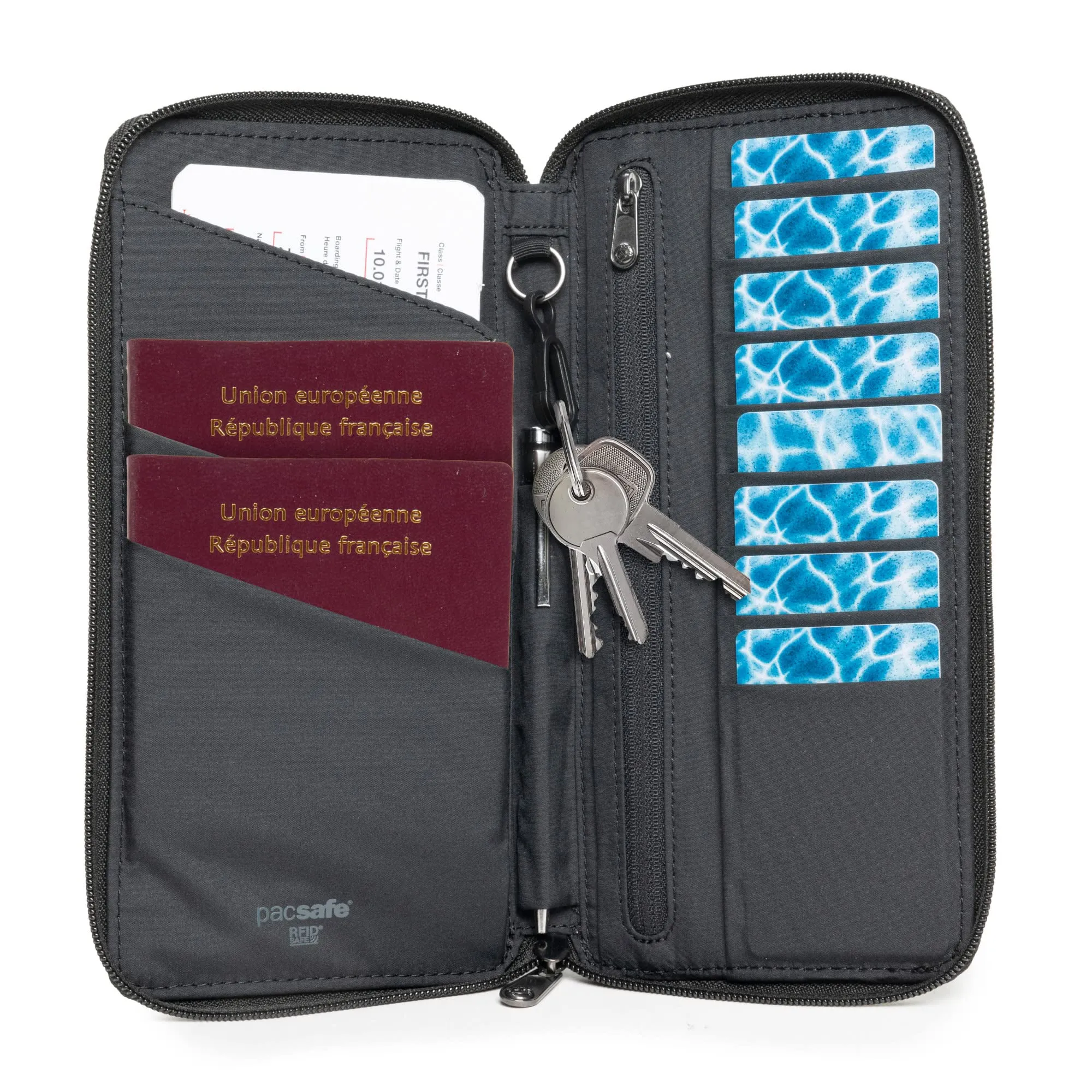 Pacsafe Rfidsafe Portefeuille de Voyage Sacs Pacsafe