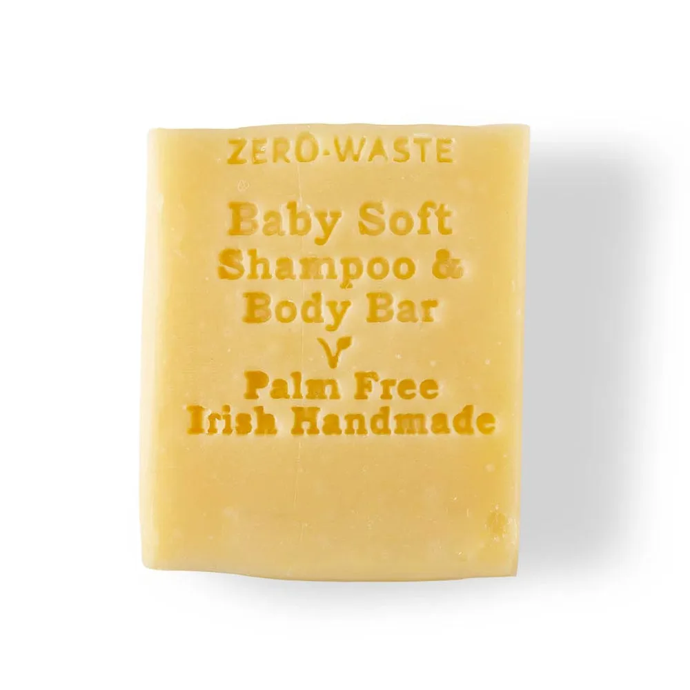 Palm Free Irish Soap Baby Soft Shampoo and Body Bar 