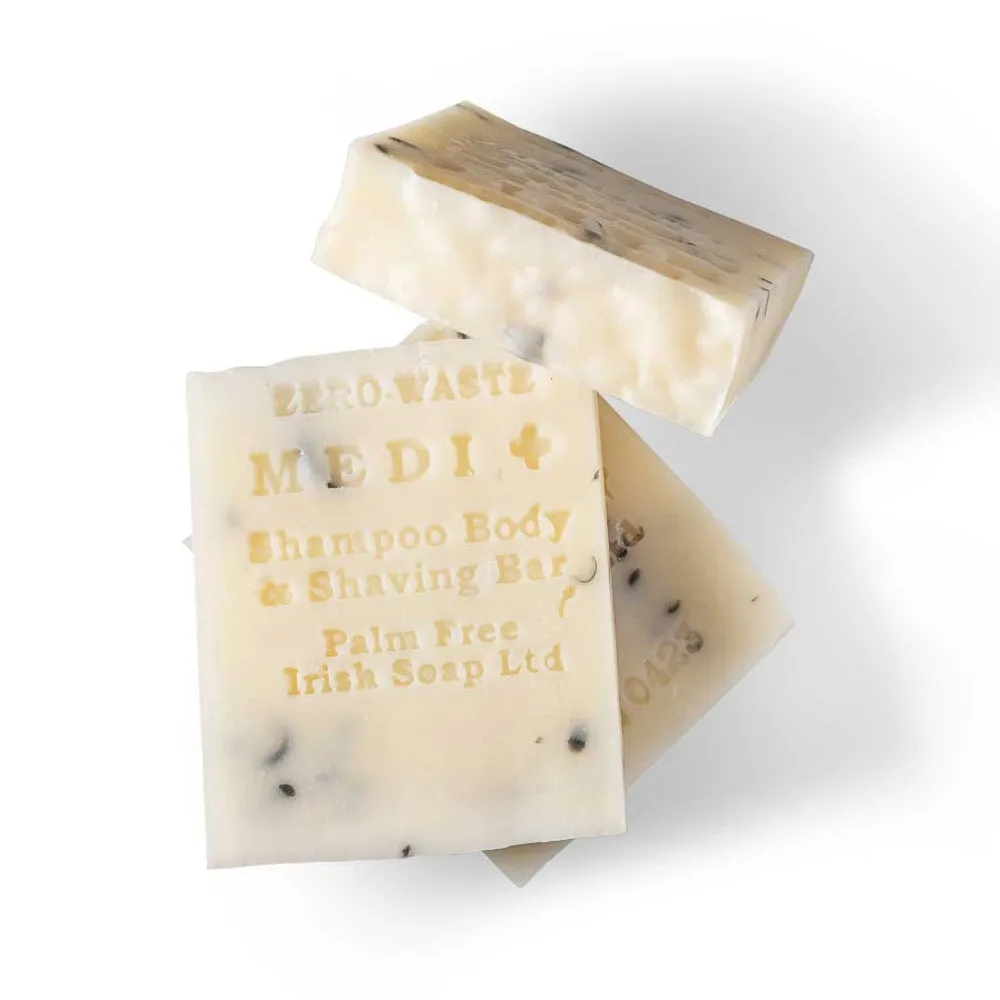 Palm Free Irish Soap Medi   Shampoo Bar
