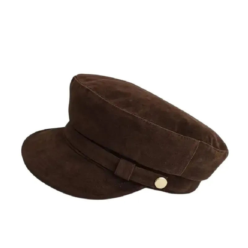 Palmer Suede Sailor Cap