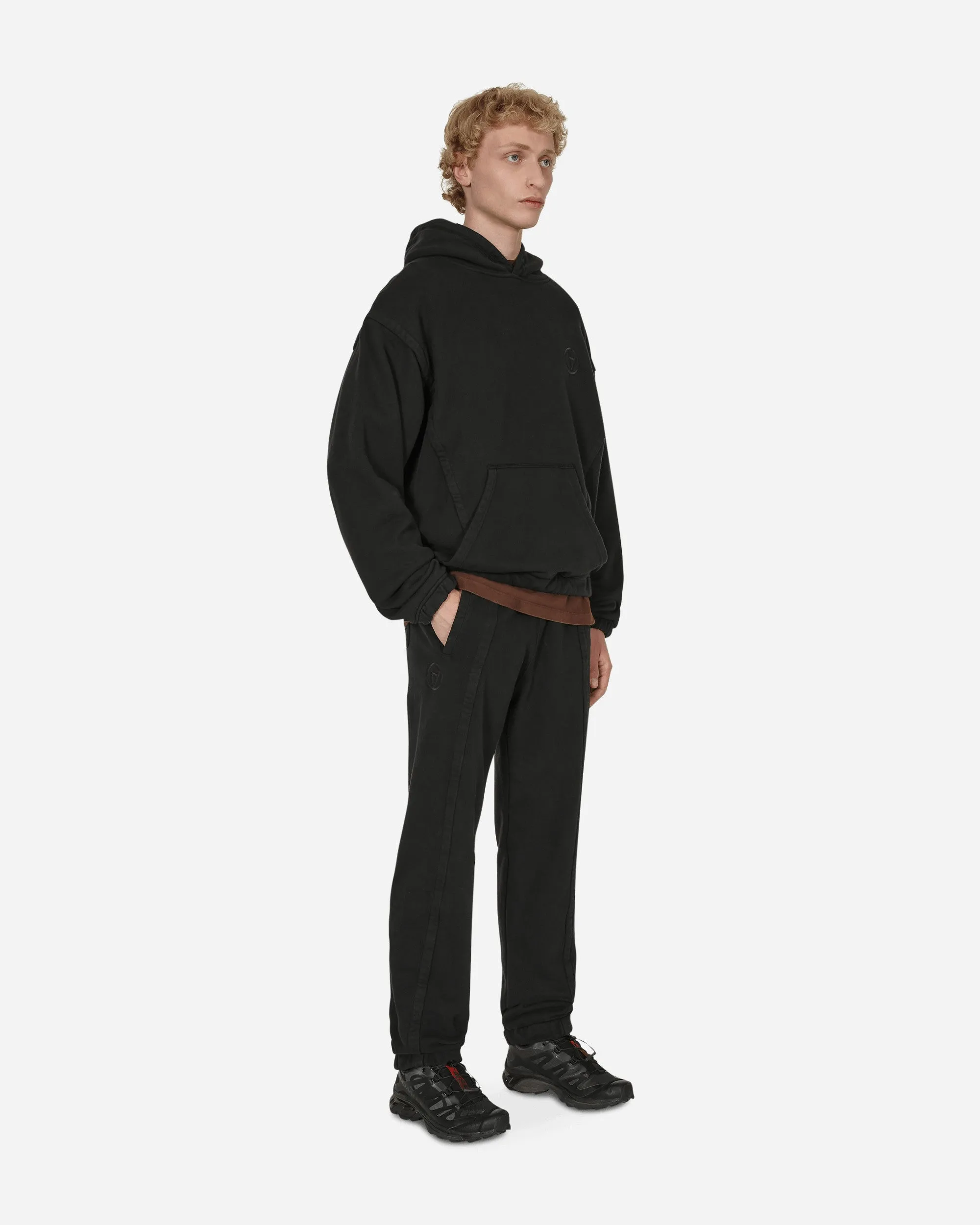Panel Basic Sweatpants Black