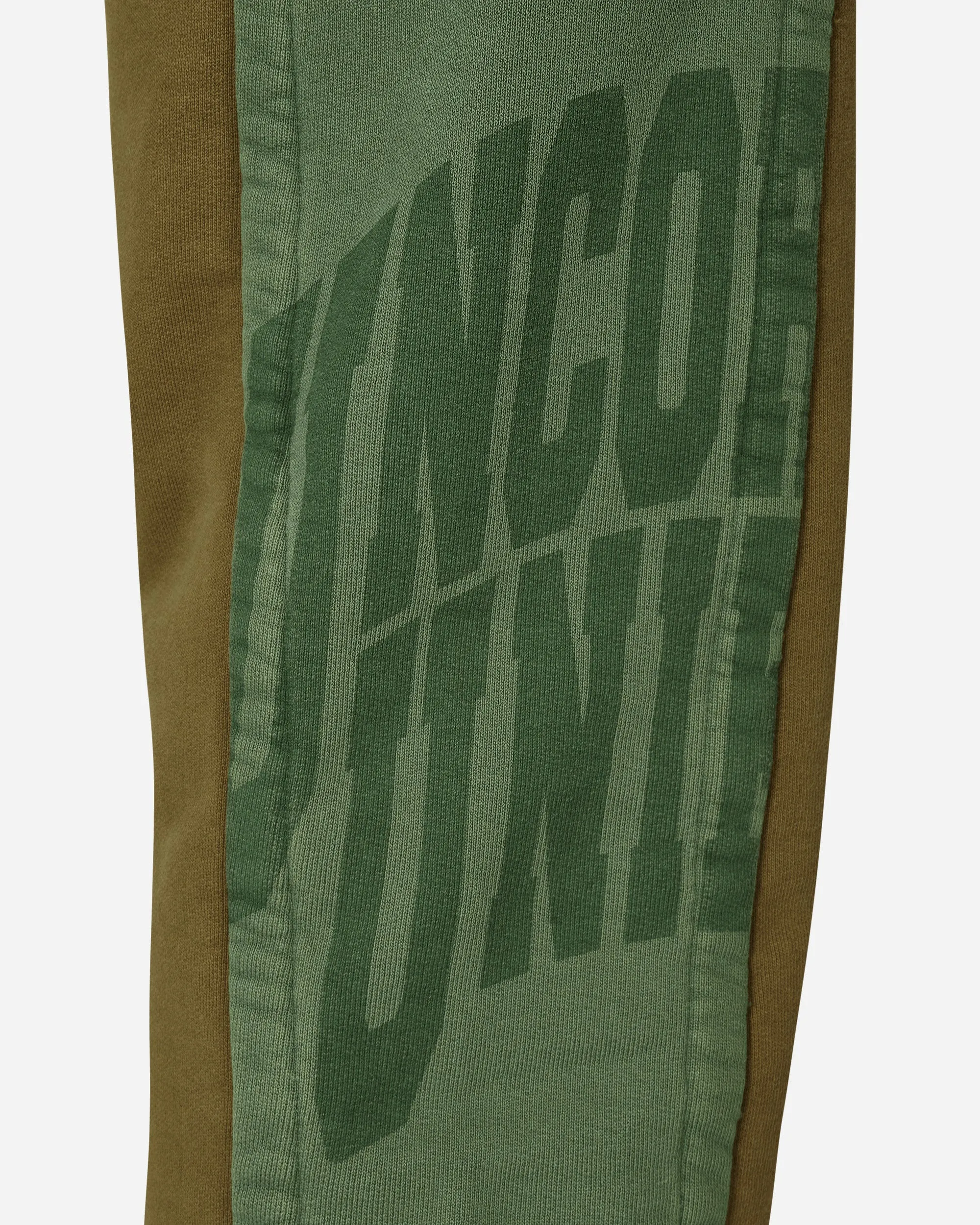 Panel Sweatpants Green / Brown