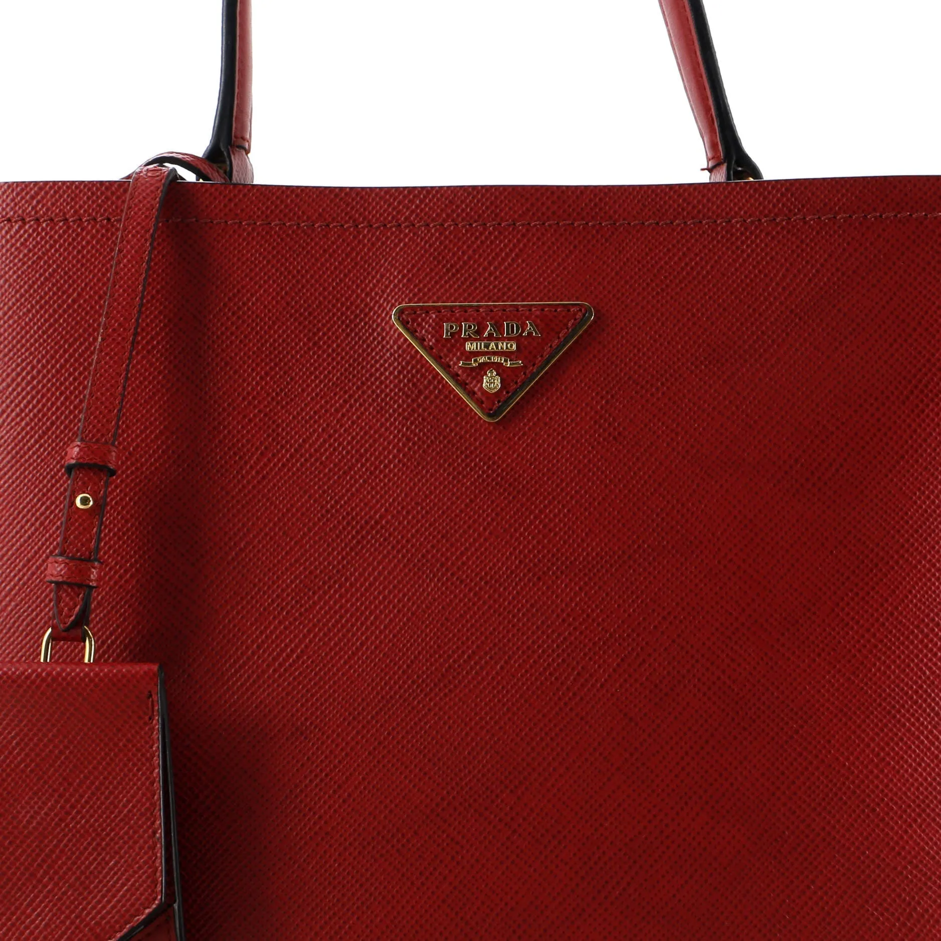 Panier Bucket Bag Saffiano Leather Large