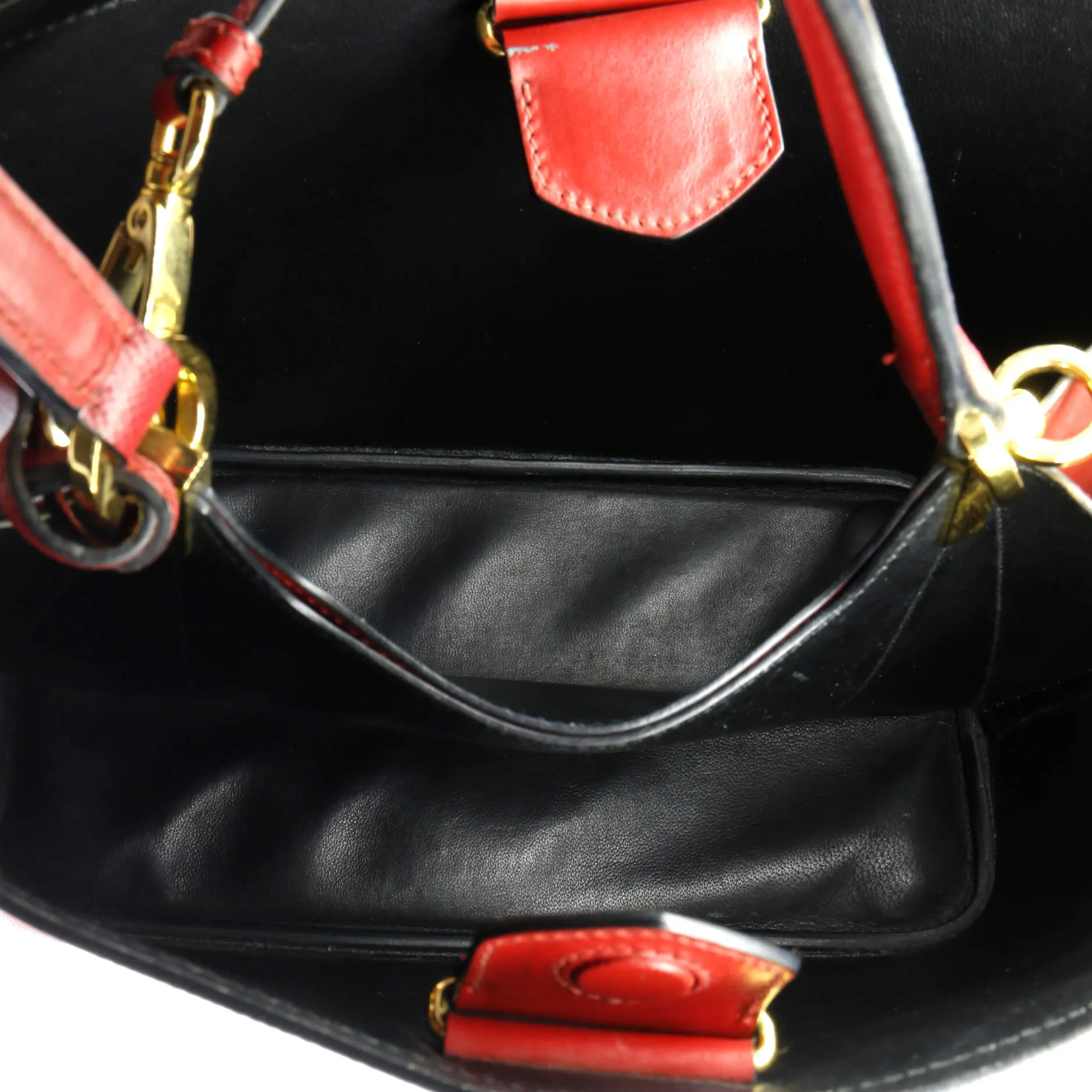 Panier Bucket Bag Saffiano Leather Large