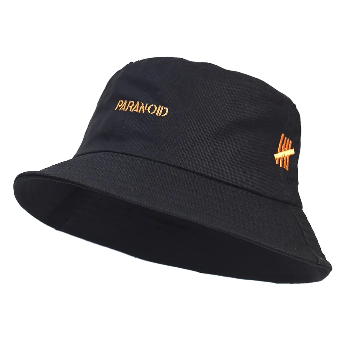 Paranoid Cotton Bucket Hat boater hat with bow in beach sunlight