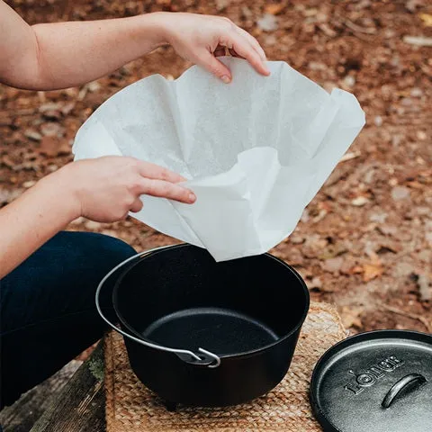 Parchment Dutch Oven Liners - 8 Pack