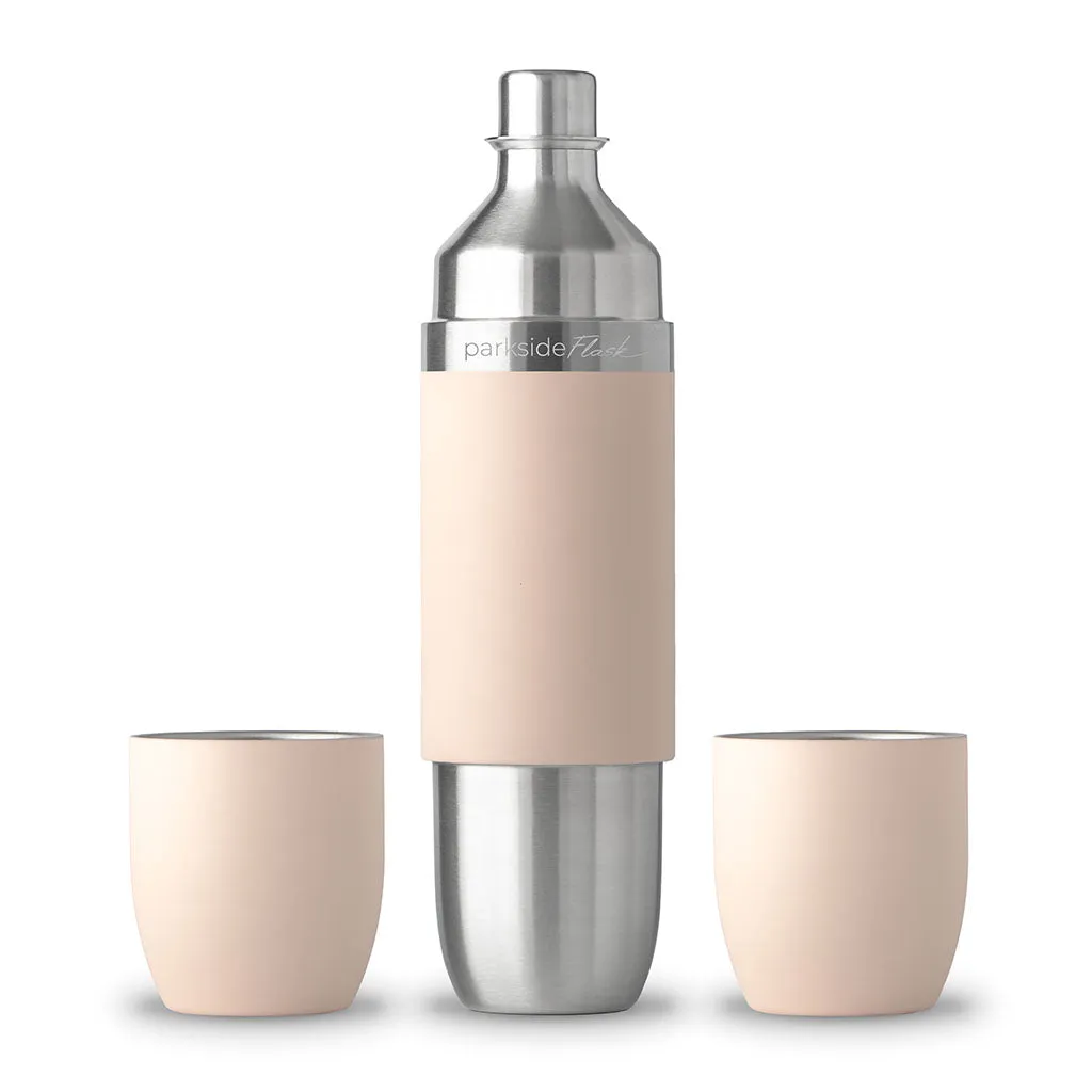 Parkside Flask 750 insulated camp mug discount collapsible silicone cup stainless steel tumbler with lid