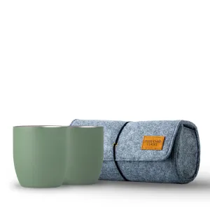 Parkside Tumbler 2-Pack   Soft Case insulated camp mug discount collapsible silicone cup stainless steel tumbler with lid