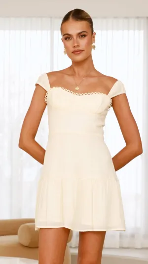 Pascah Mini Dress - Yellow,prom dresses,wedding guest dresses,homecoming dresses,bridesmaid dresses,cocktail dresses,women clothing,summer dresses,formal dresses,sundresses,mother of the bride dresses,quince clothing,bodycon dress,dress casual,dress design