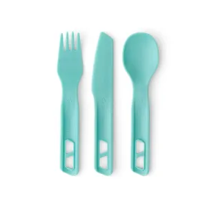 Passaage Cutlery Set-3Pc portable camping kitchen set discount camping cookware kit sale olding camp kitchen box clearance