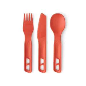 Passaage Cutlery Set-3Pc portable camping kitchen set discount camping cookware kit sale olding camp kitchen box clearance