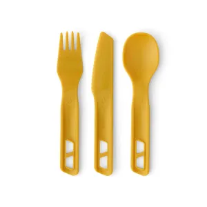 Passaage Cutlery Set-3Pc portable camping kitchen set discount camping cookware kit sale olding camp kitchen box clearance