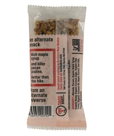 Pecan Praline & Maple Syrup Bar - 1pk
