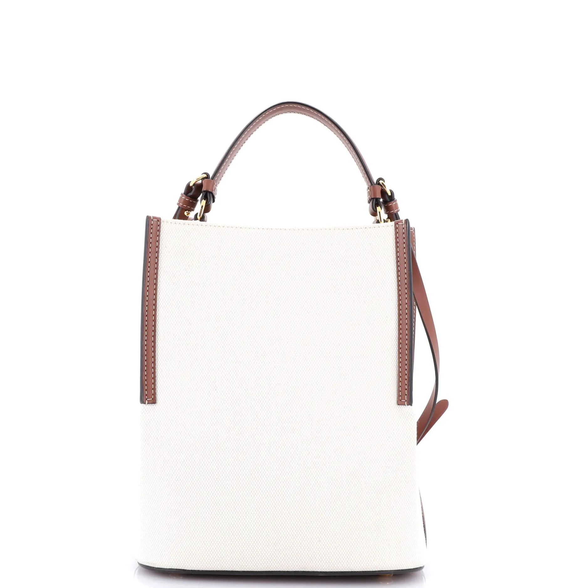 Peggy Logo Bucket Bag Canvas Small