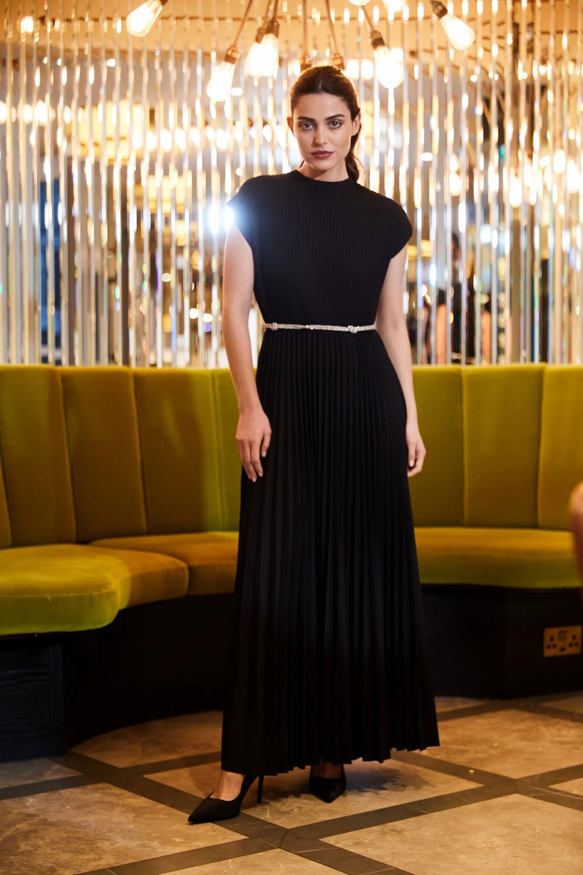 Peruzzi - W24511 Pleated Dress