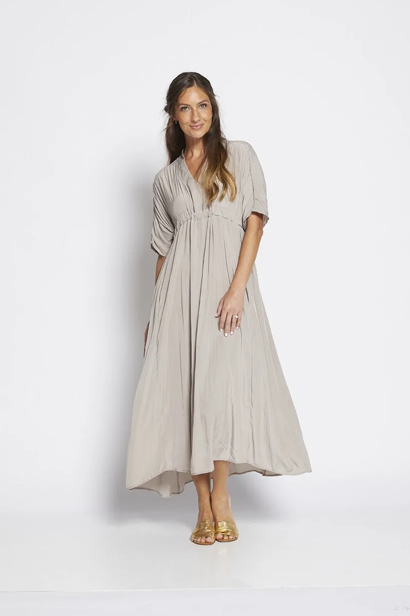 Clothings Philosophy - MISTYP Misty Vee Tee Midi Dress Dresses women dresses dress stores