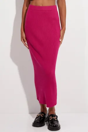Pink Knit Skirt Midi High Rise,skirt,denim skirt,mini skirt,maxi skirt,jean skirt,skort,tennis skirt,pleated skirt,pencil skirt,bubble skirt,plisse skirt,fitted skirt,midi skirt,short skirt,short mini skirt,leather skirt,a line skirt