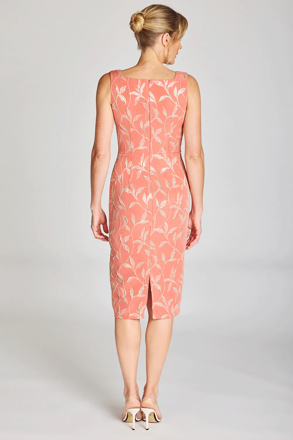 Pink Ruby - PD234102 Chic Midi Dress