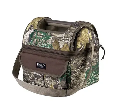 Playmate Gripper Realtree Cooler - 16 QT portable camping kitchen set discount camping cookware kit sale olding camp kitchen box clearance